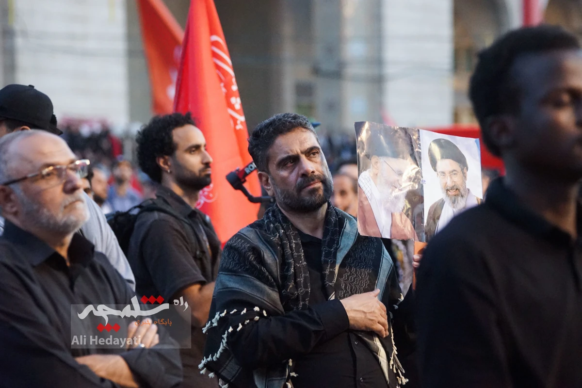 پایان وداع با شکوه با آقای شهید ایران +تصاویر