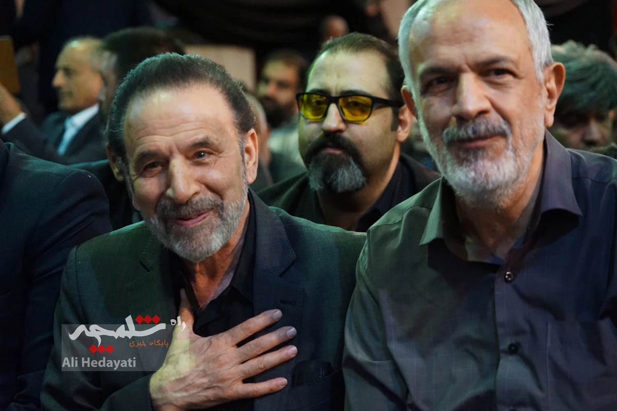 چه کسانی در مراسم ختم مادر همسر سیدحسن خمینی حضور داشتند؟ +تصاویر