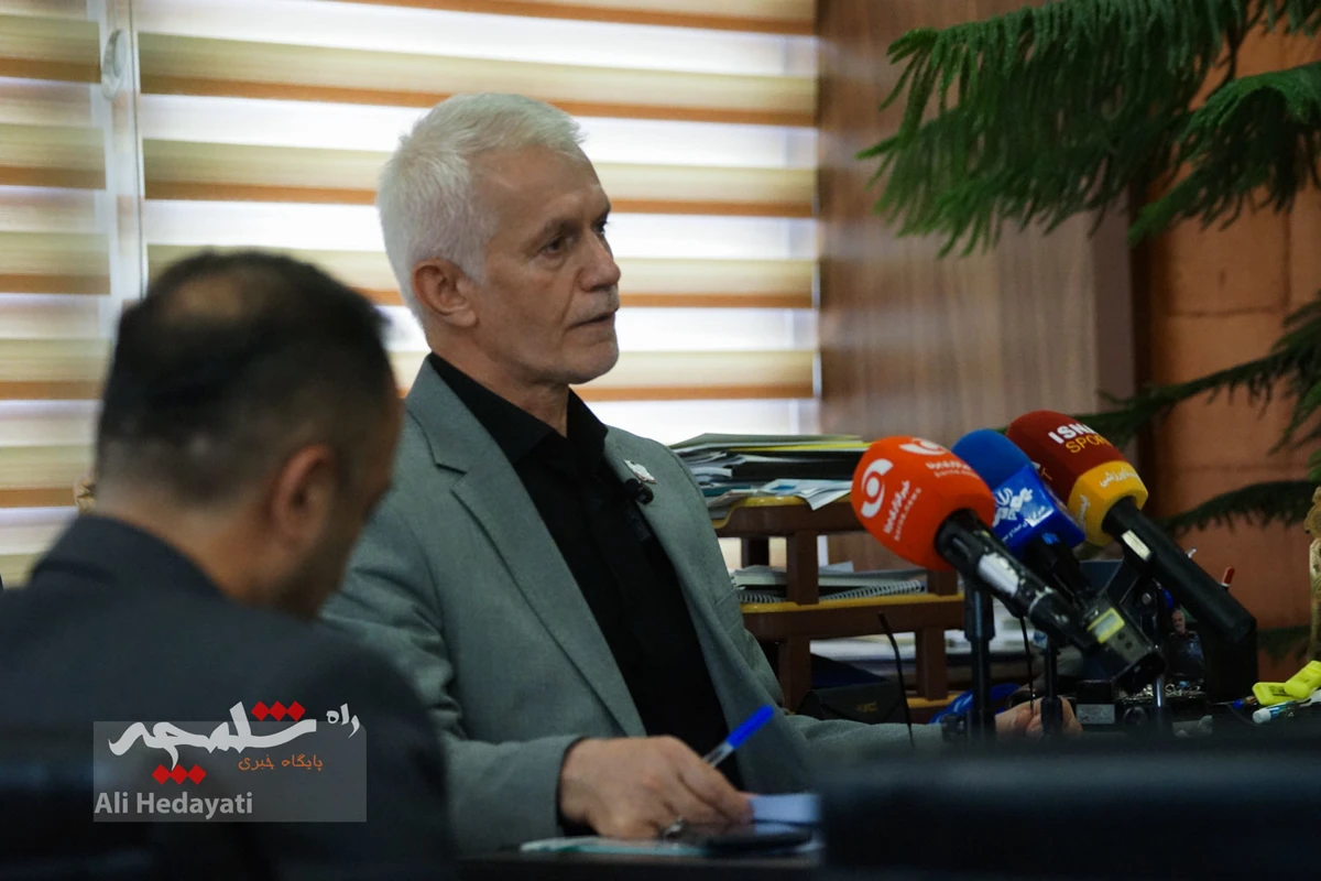 نشست خبری رئیس کاروان ایران در بازی‌های جهانی عشایری +تصاویر