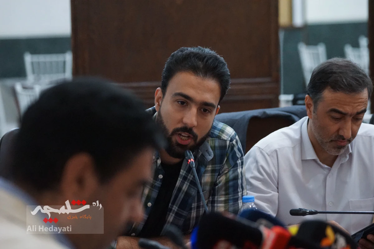نشست خبری بیگدلی با اصحاب رسانه +تصاویر