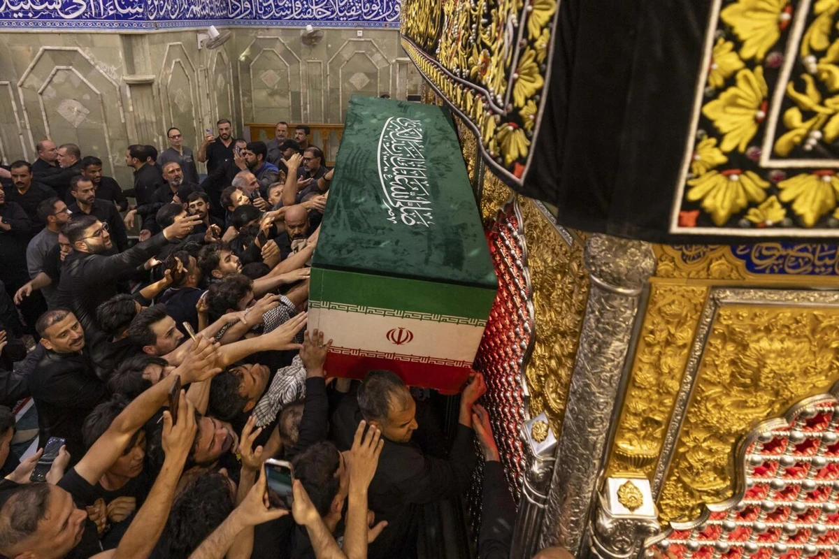 با خامنه‌ای شهید، کربلا غوغا شد +تصاویر