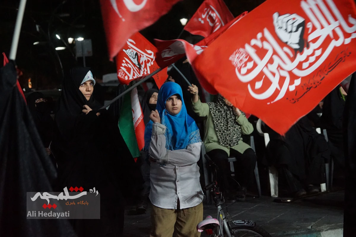 یکصد و نودمین شب حماسه آفرینی در میدان ابن سینا +تصاویر