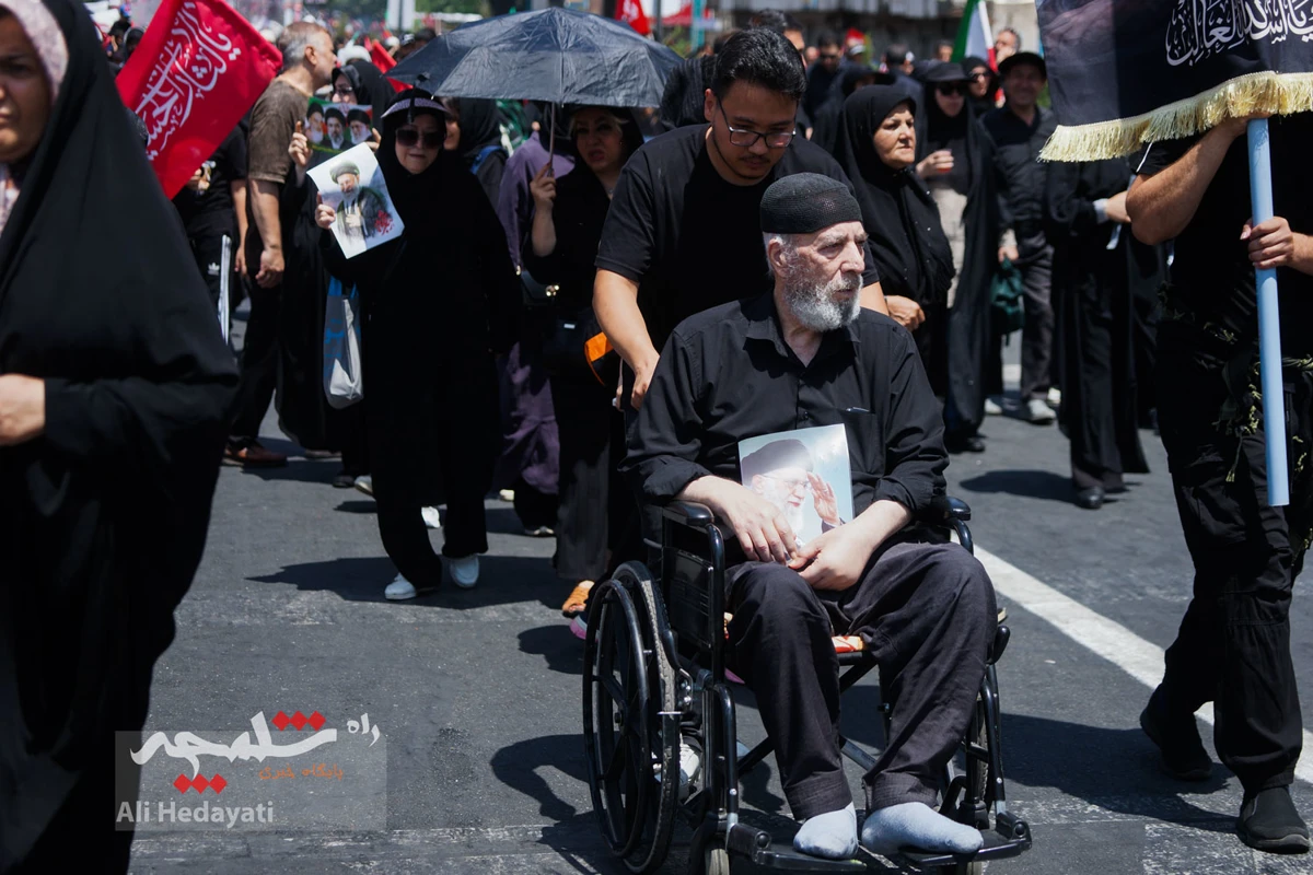 طنین عشق و دلدادگی اربعینی در تهران +تصاویر