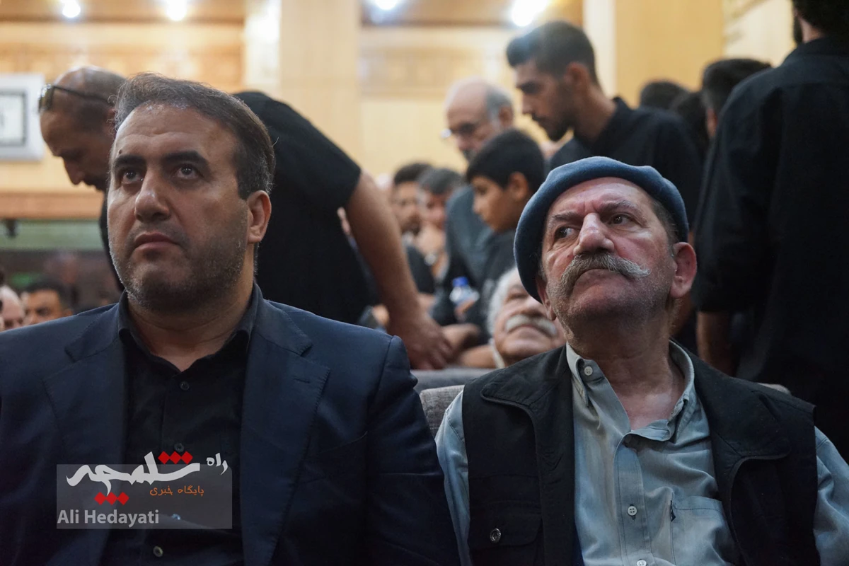 مراسم ختم مرحوم «اکبر عبدی» چه گذشت؟ +تصاویر