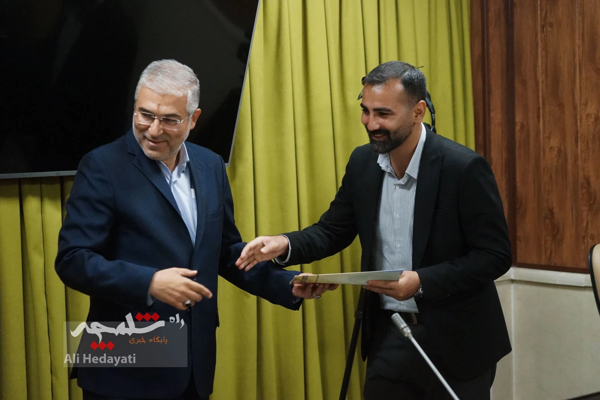 نشست خبری پیمان فلسفی با خبرنگاران +تصاویر