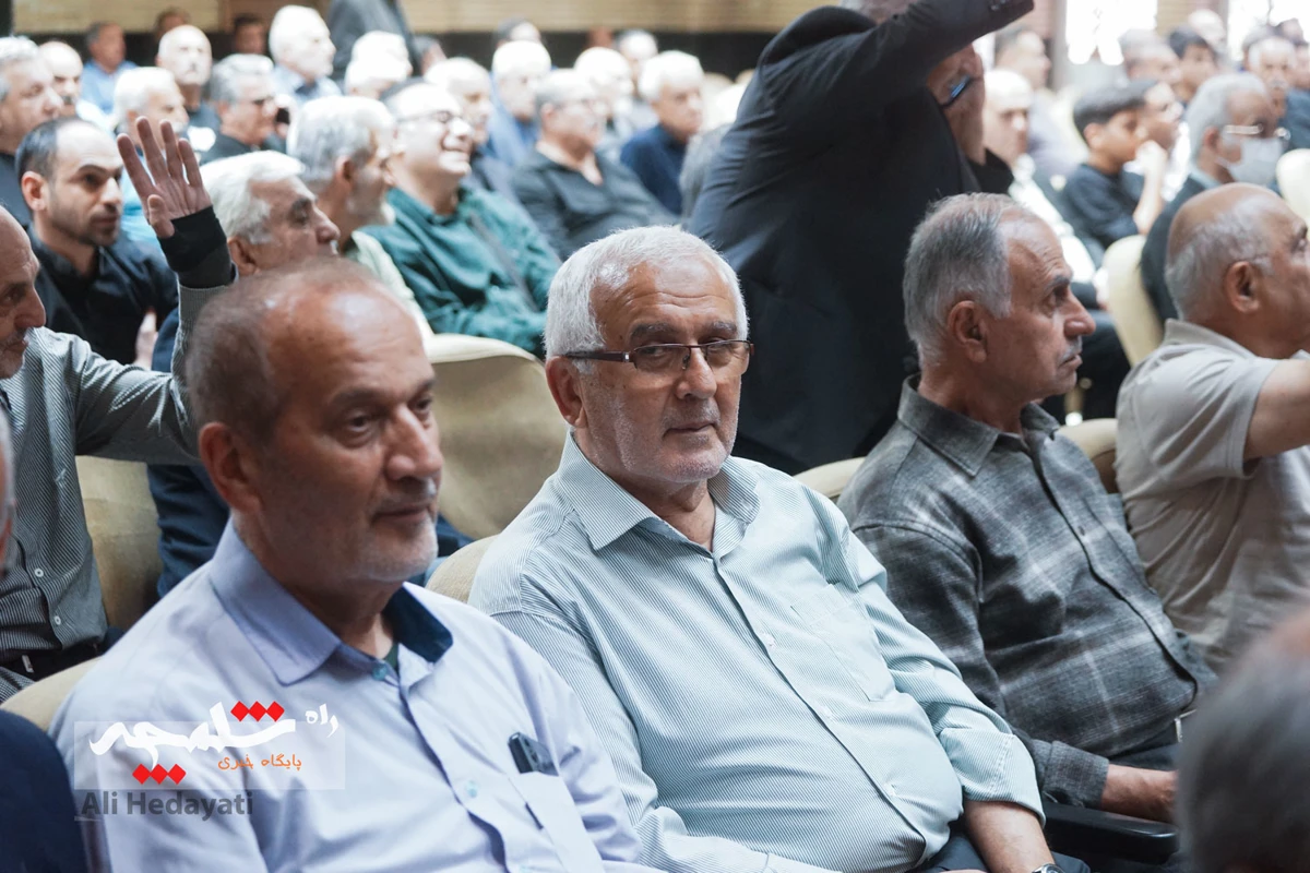  بزرگان قدیمی کشتی ایران در سوگ «آقاعبدالله موحد» +تصاویر