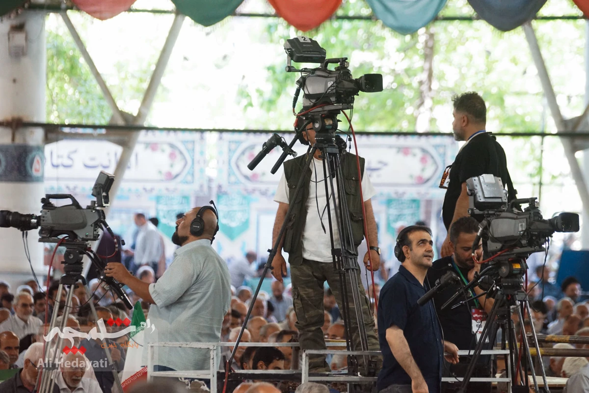 نماز جمعه تهران برگزار شد +تصاویر