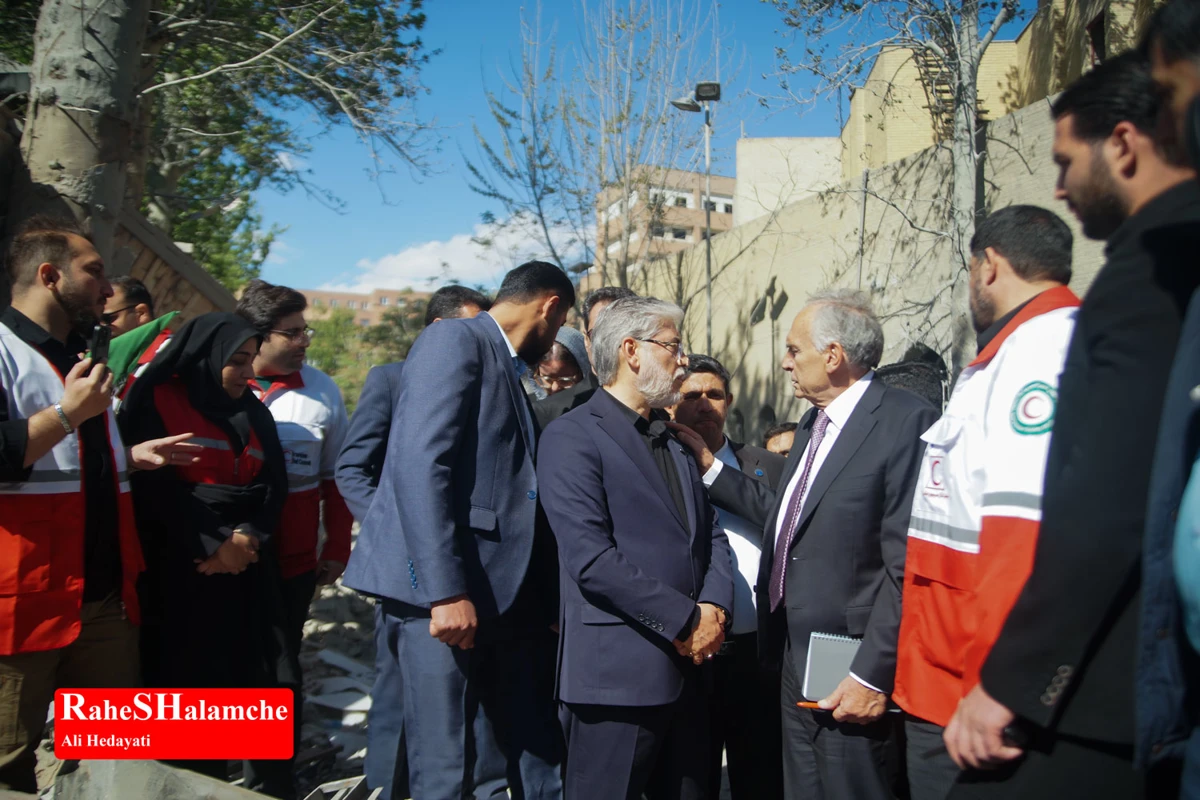 گزارش تصویری از آثار حملات موشکی در دانشگاه شریف و منازل مسکونی