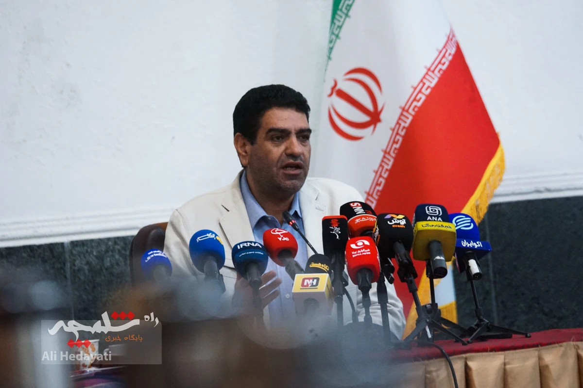 نشست خبری بیگدلی با اصحاب رسانه +تصاویر