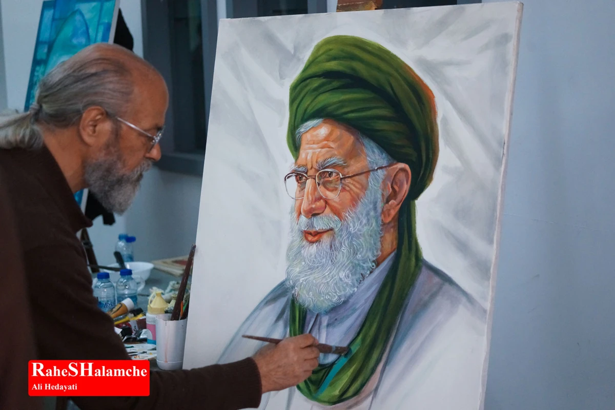 آئین سوگ اربعین امام شهید در تالار وحدت برگزار شد +تصاویر