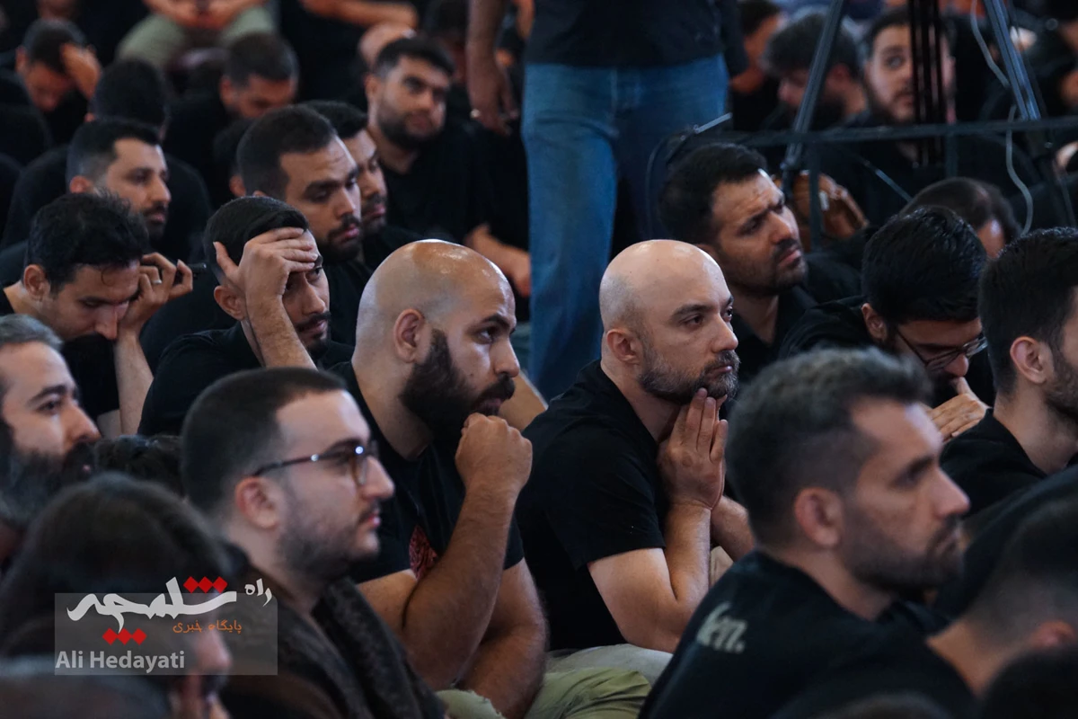 مراسم عزاداری هیئت عبدالرضا هلالی +تصاویر
