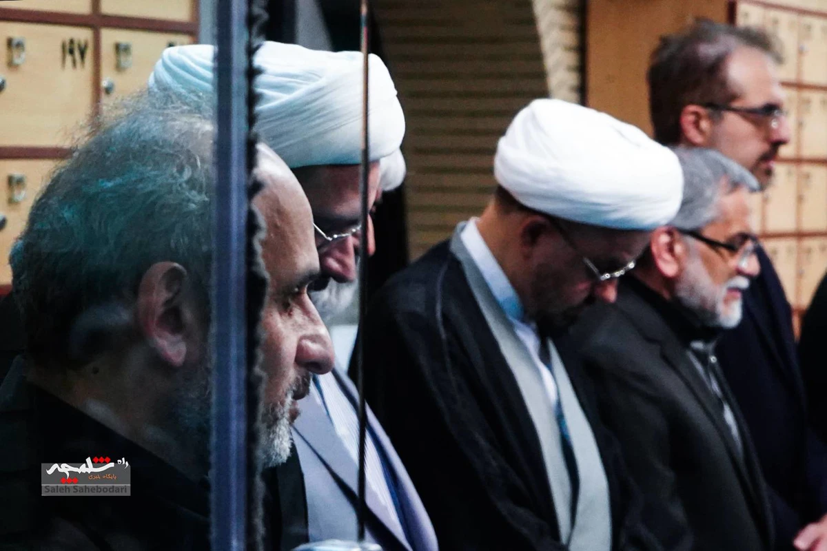 مراسم گرامی‌داشت شهید علی لاریجانی +تصاویر