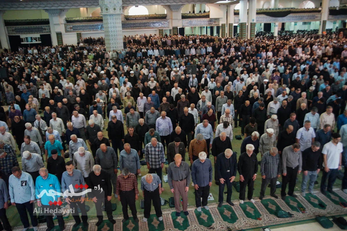 نماز جمعه تهران در مصلی امام خمینی(ره) برگزار شد +تصاویر