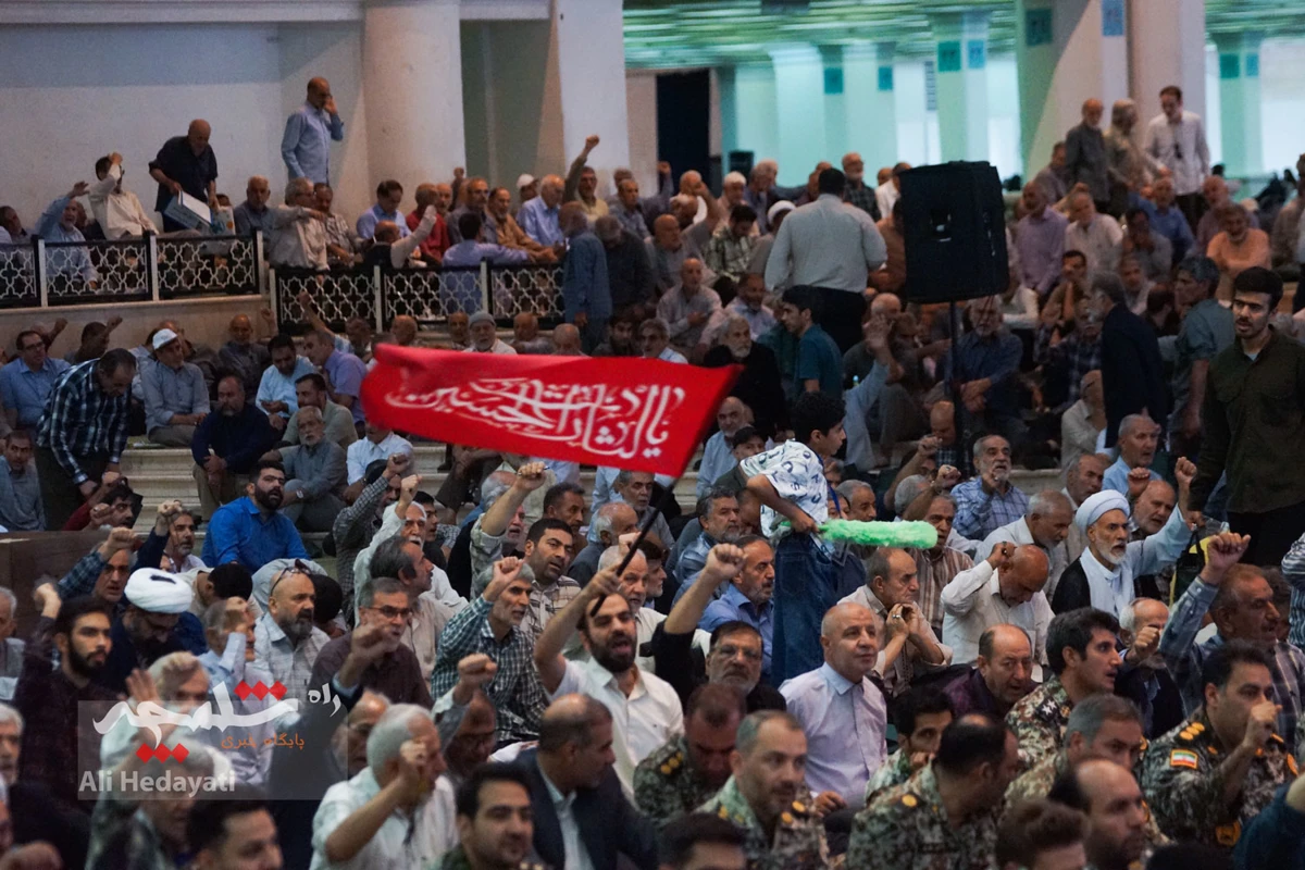 نماز جمعه تهران در سالروز تشکیل قرارگاه پدافند هوایی +تصاویر