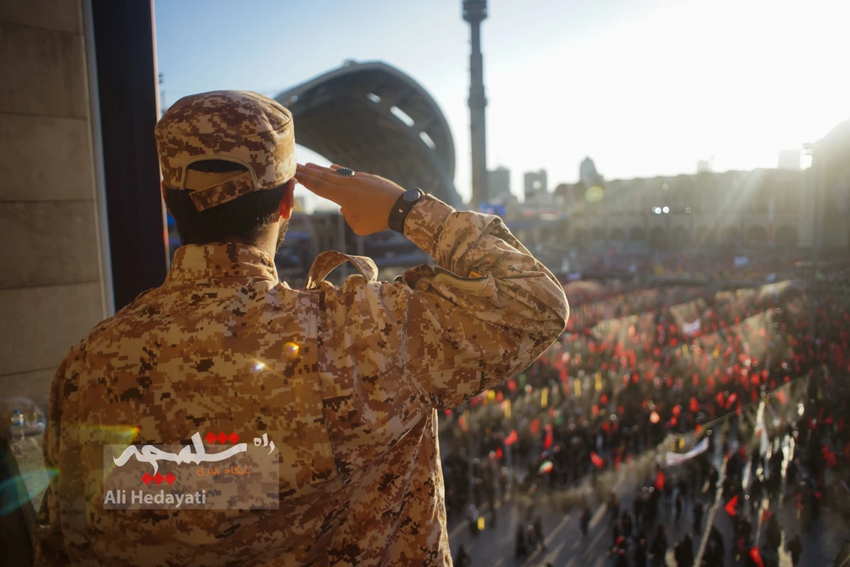 پایان وداع با شکوه با آقای شهید ایران +تصاویر