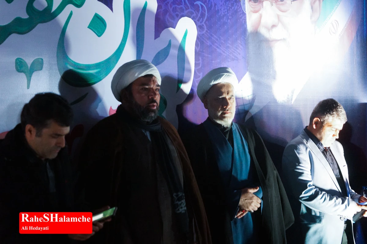 چهل‌و‌چهارمین اجتماع شبانه در ساوه با حضور نیکزاد +تصاویر