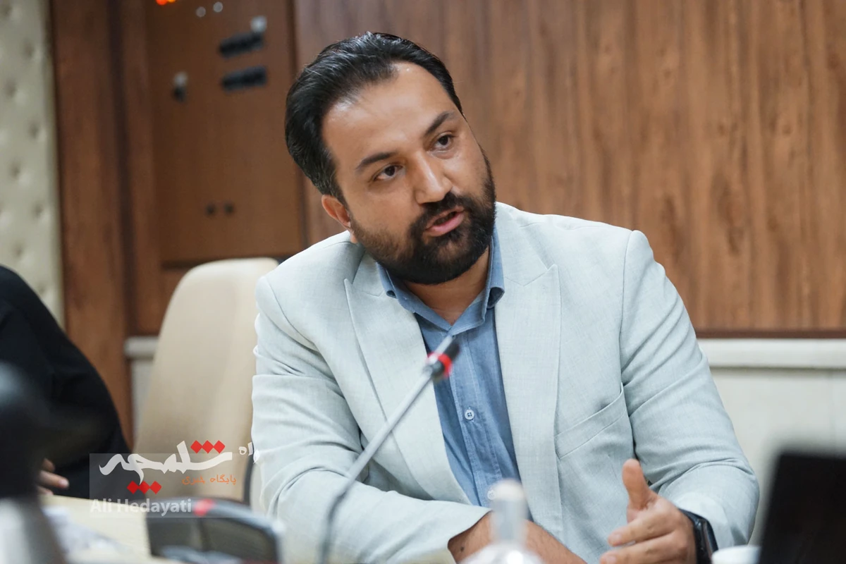 نشست خبری پیمان فلسفی با خبرنگاران +تصاویر