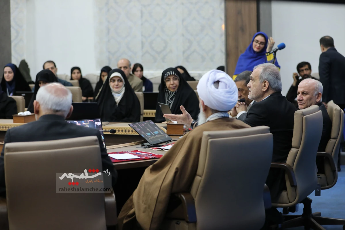 گزارش تصویری از حضور پزشکیان در مازندران