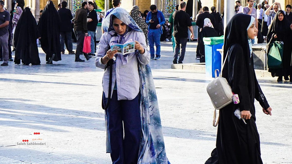 طنین دعای عرفه در حرم شاه عبدالعظیم حسنی(ع) +تصاویر