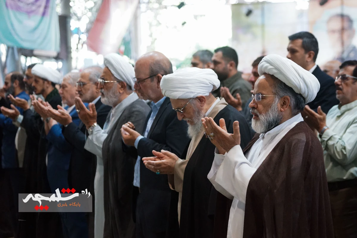 نماز عید قربان در دانشگاه تهران برگزار شد +تصاویر