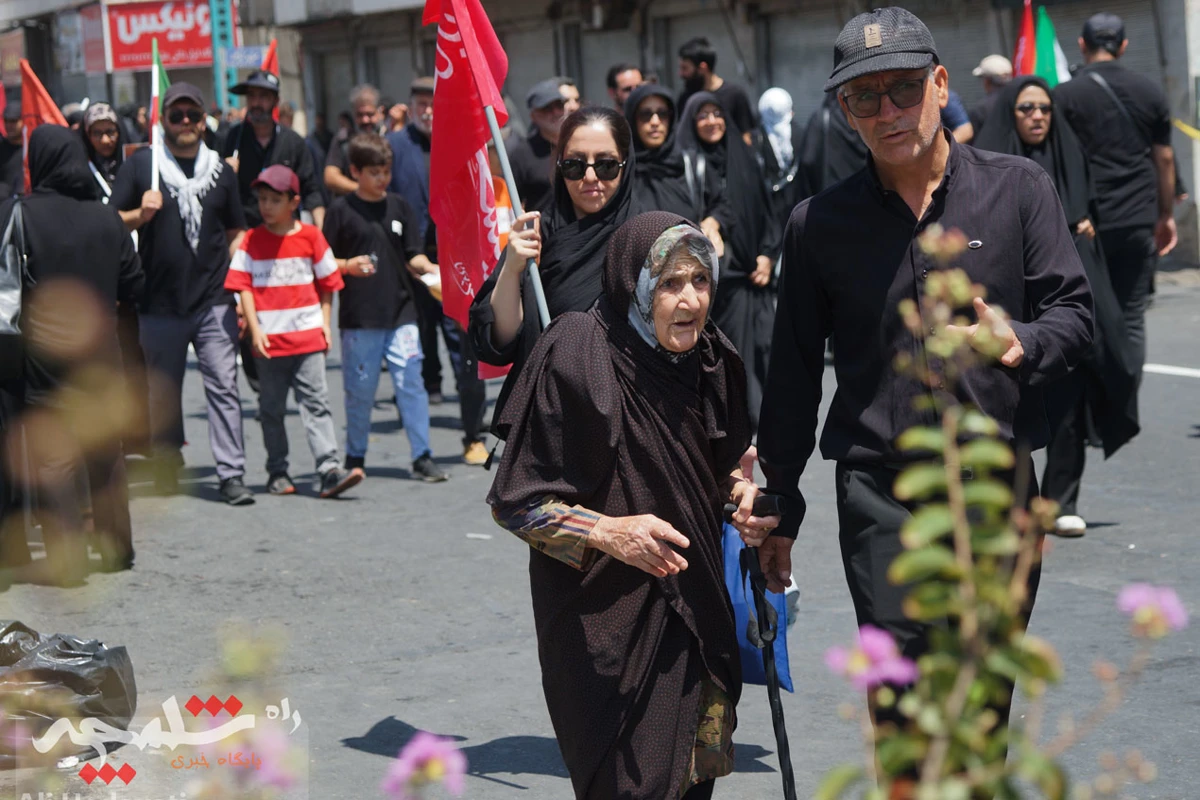 طنین عشق و دلدادگی اربعینی در تهران +تصاویر