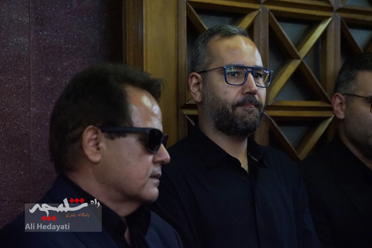 مراسم ختم مرحوم «اکبر عبدی» چه گذشت؟ +تصاویر