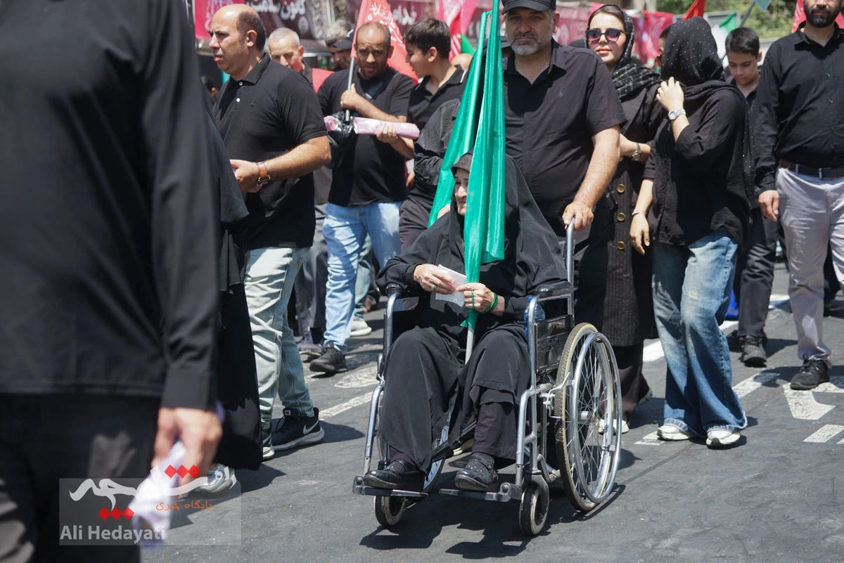 طنین عشق و دلدادگی اربعینی در تهران +تصاویر