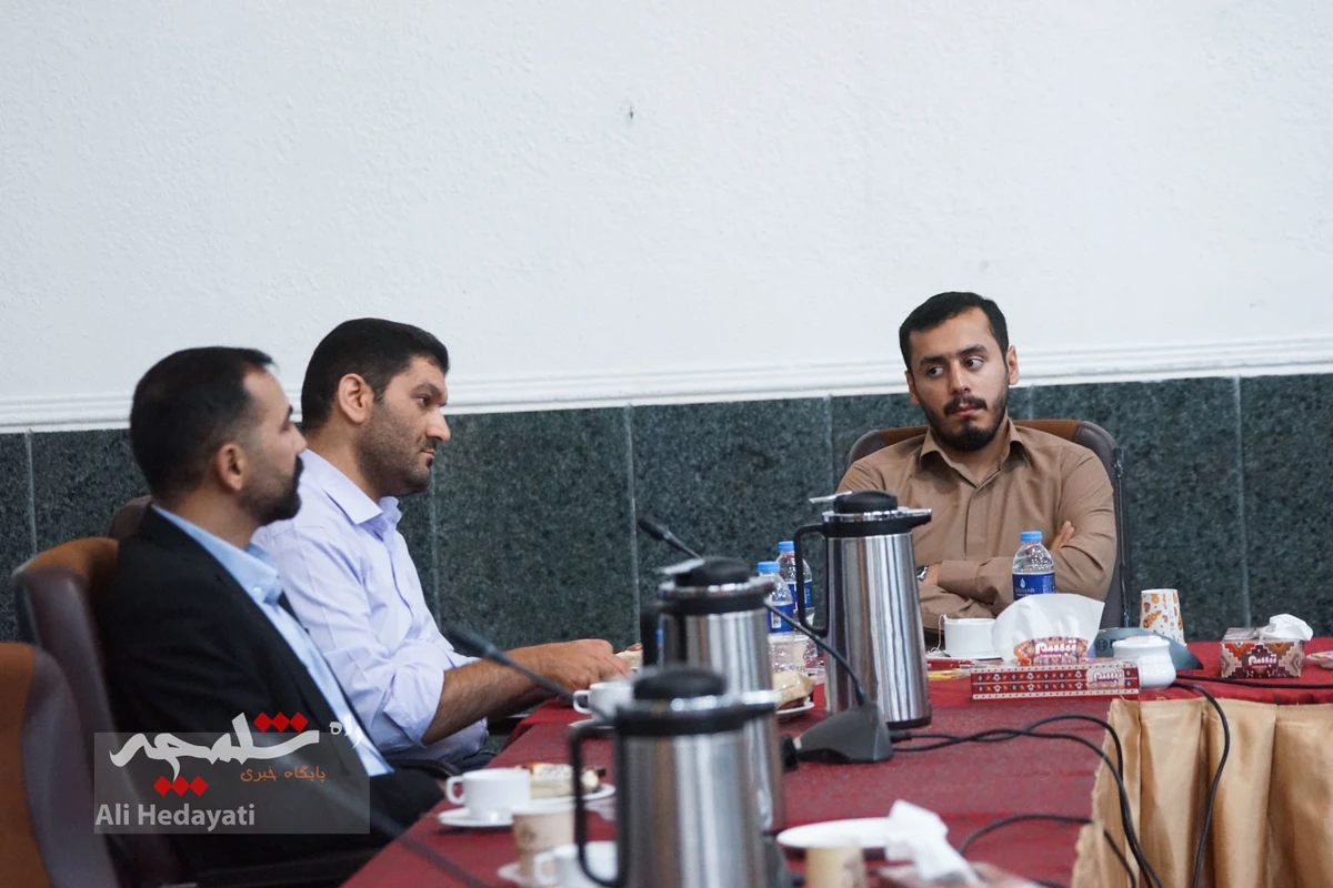 نشست خبری بیگدلی با اصحاب رسانه +تصاویر