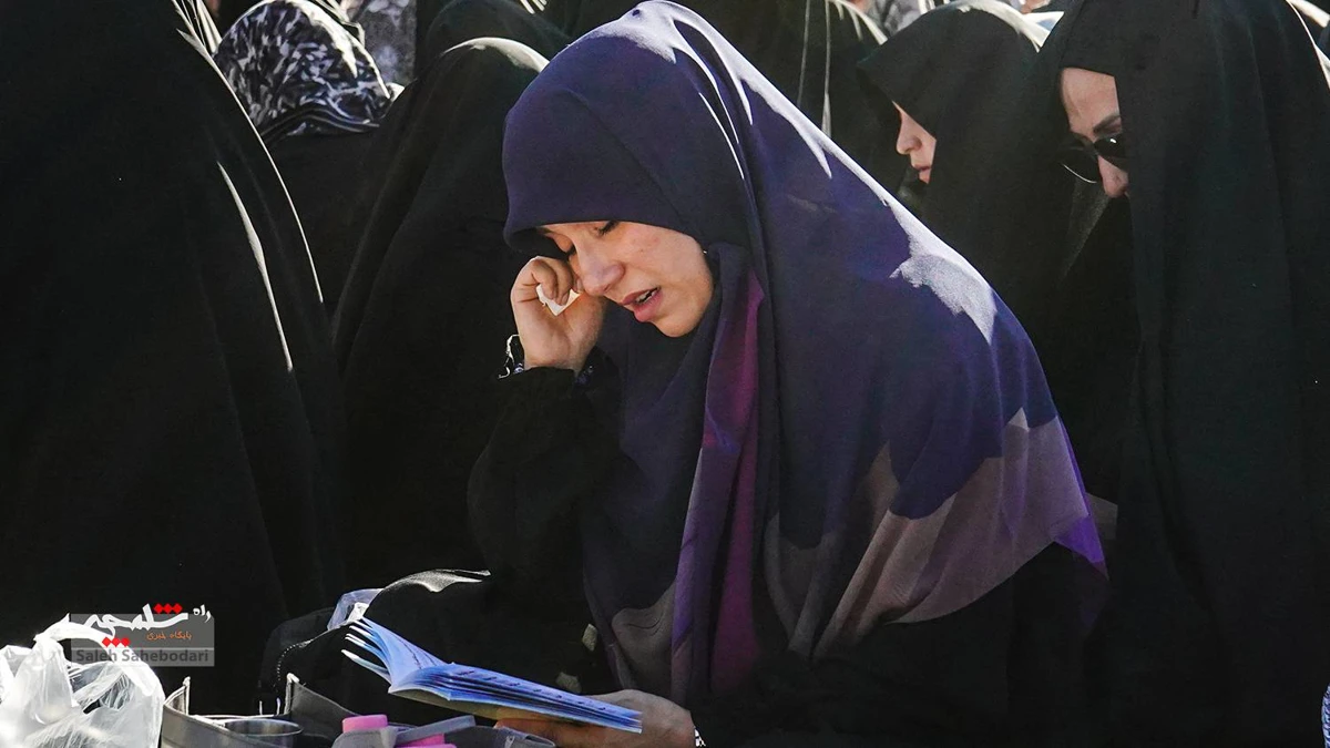 طنین دعای عرفه در حرم شاه عبدالعظیم حسنی(ع) +تصاویر