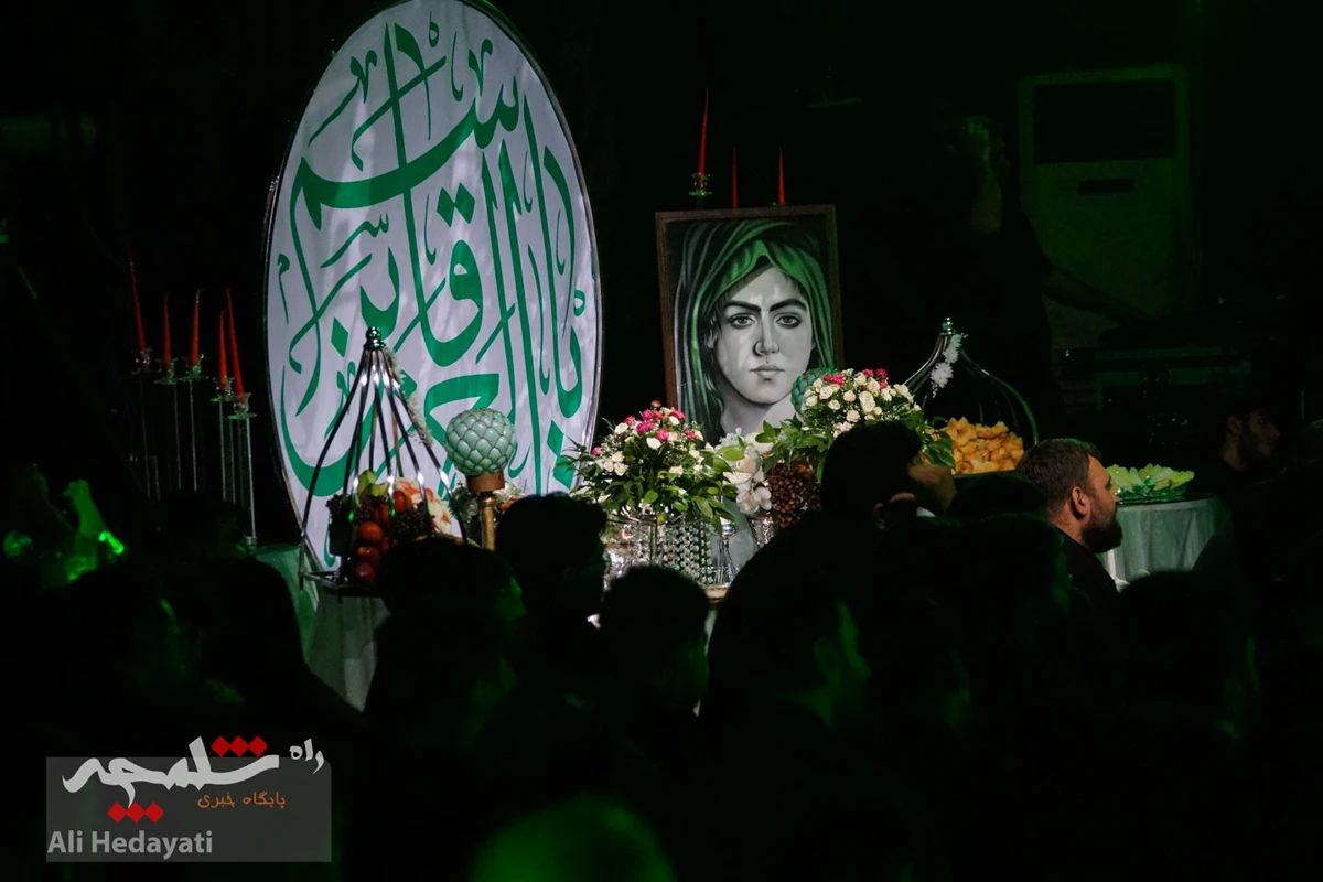مراسم عزاداری در حسینیه آیت الله علوی بروجردی(ابوسعید تهران) +تصاویر
