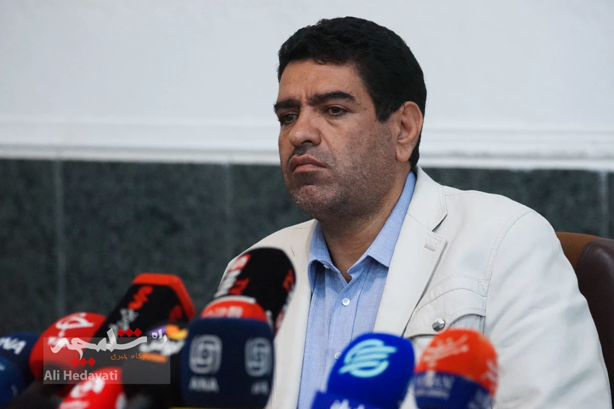 نشست خبری بیگدلی با اصحاب رسانه +تصاویر