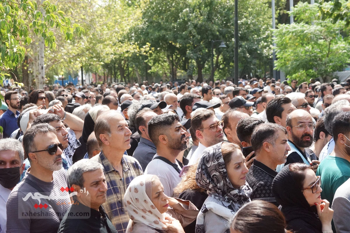 وداع با شکوه با «اکبر عبدی» +تصاویر