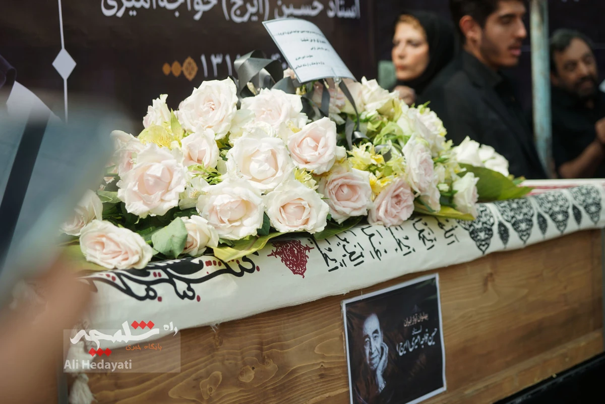 چه کسانی در مراسم تشییع «ایرج» حضور داشتند؟ +تصاویر