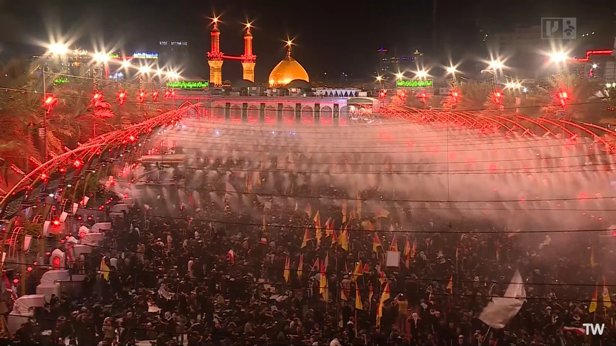 با خامنه‌ای شهید، کربلا غوغا شد +تصاویر