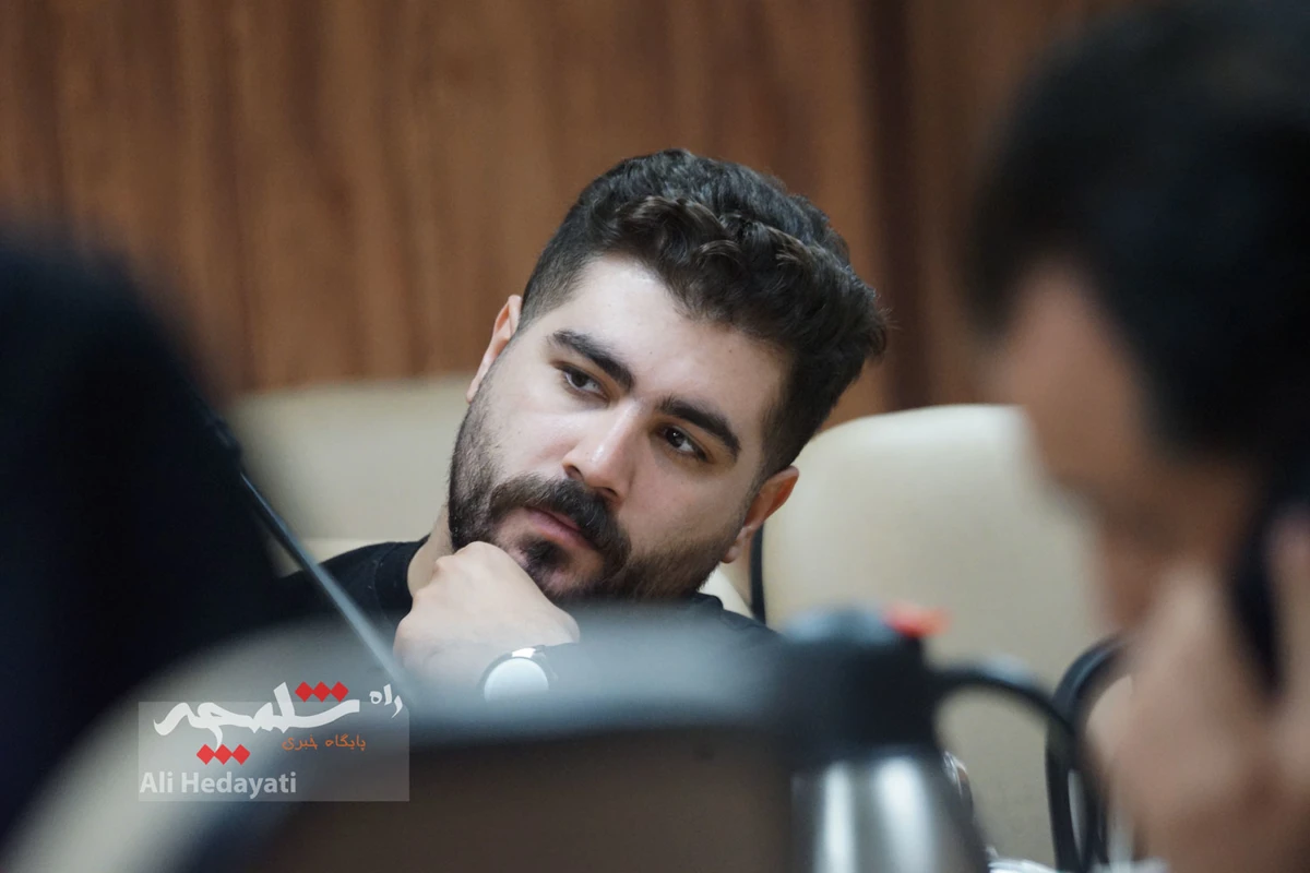 نشست خبری پیمان فلسفی با خبرنگاران +تصاویر