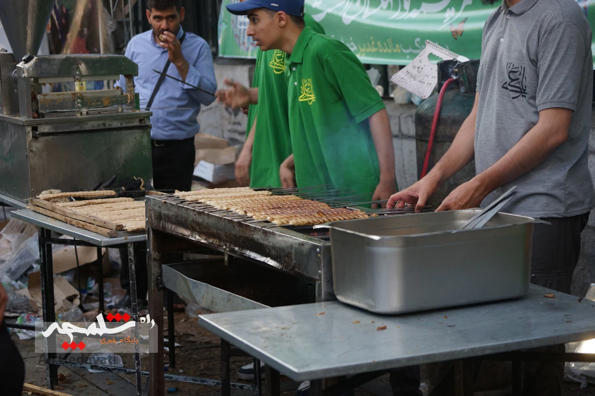 مهمانی 10 کیلومتری تهرانی‌ها در روز عید غدیر +تصاویر