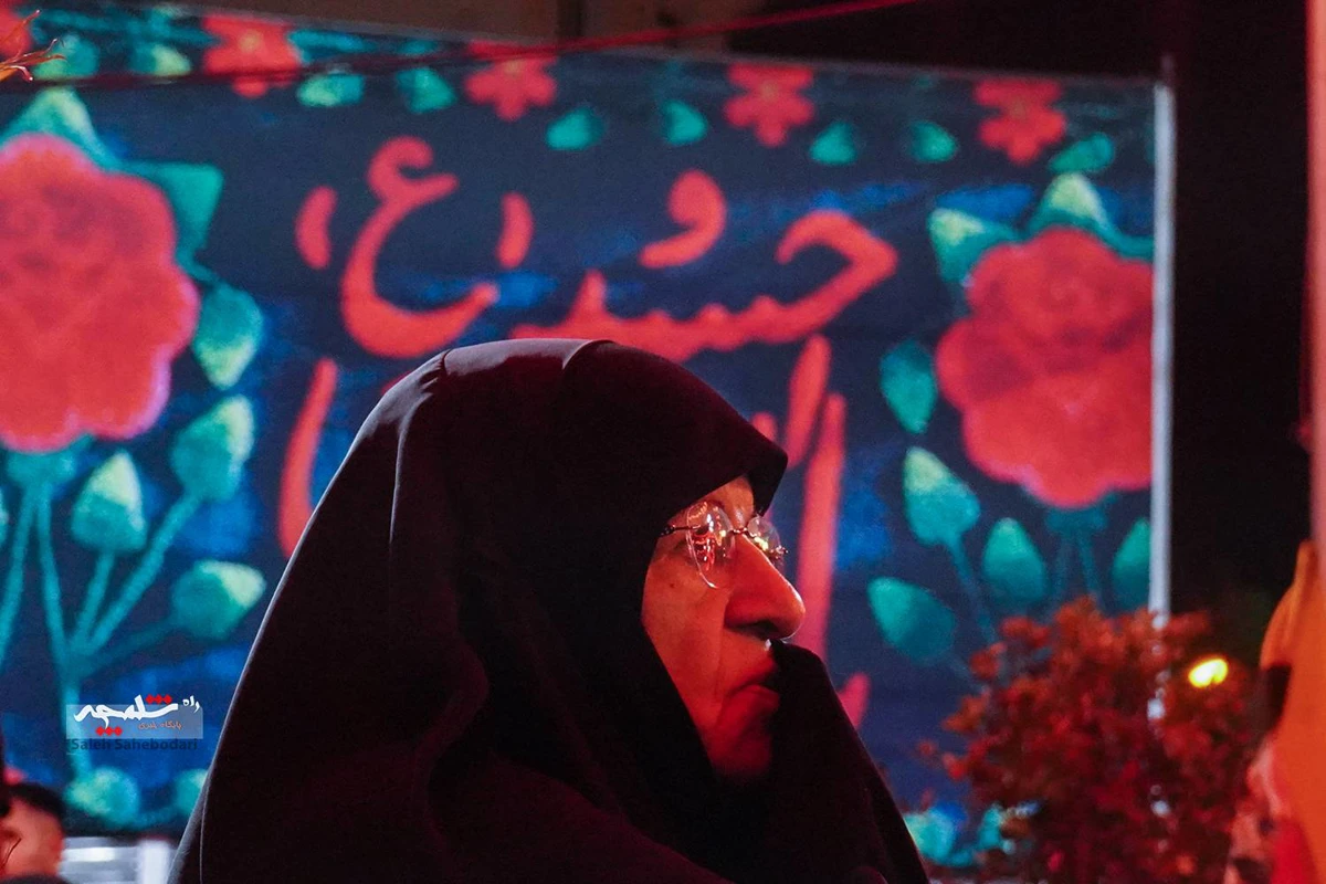 ششمین شب ماه محرم در میدان منیره تهران +تصاویر