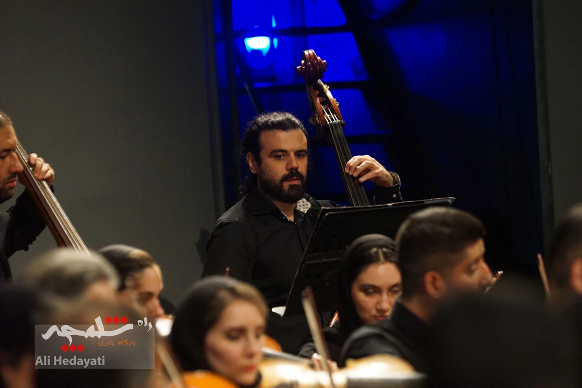 اجرای ارکستر سمفونیک تهران با الهام از واقعه عاشورا در تالار وحدت +تصاویر