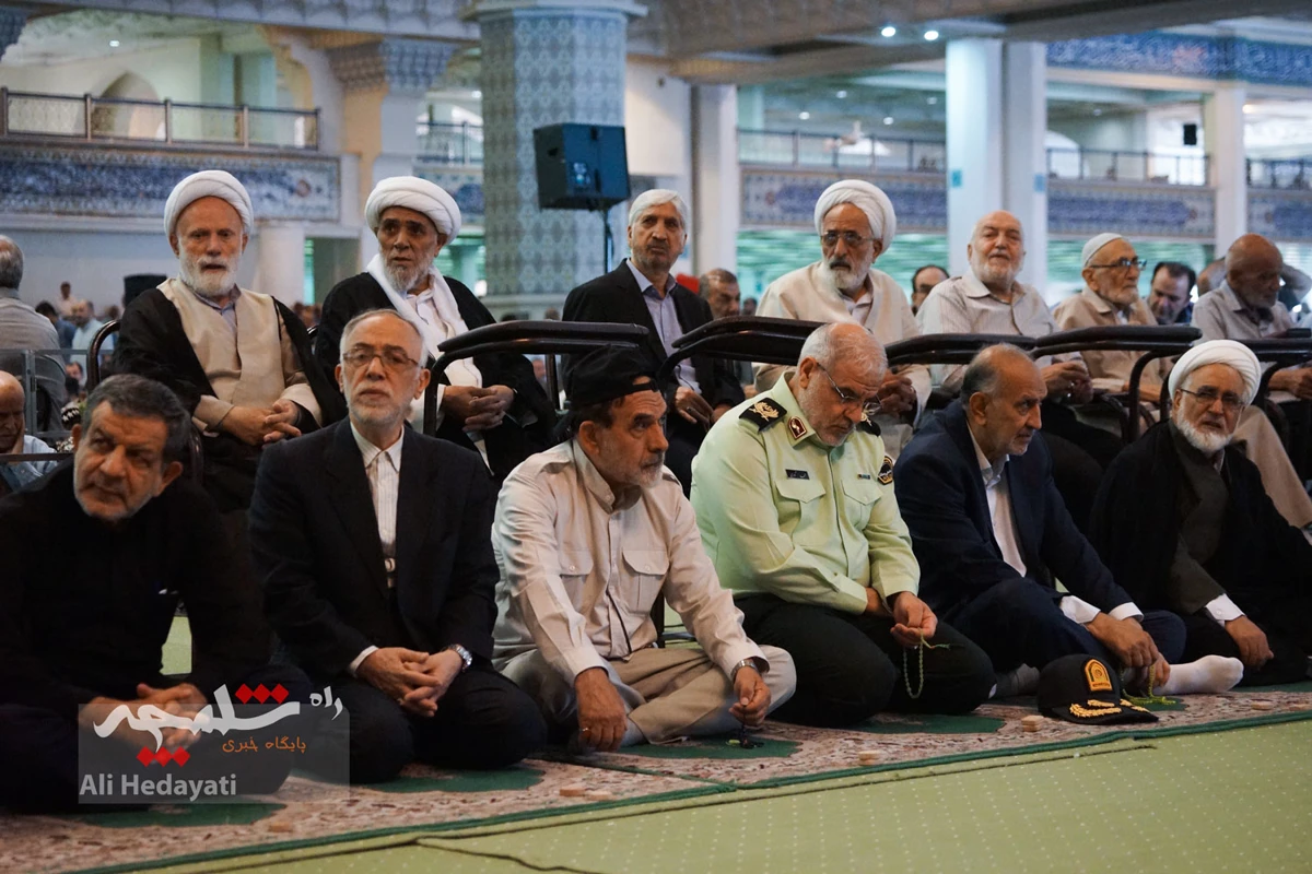 نماز جمعه تهران در سالروز تشکیل قرارگاه پدافند هوایی +تصاویر