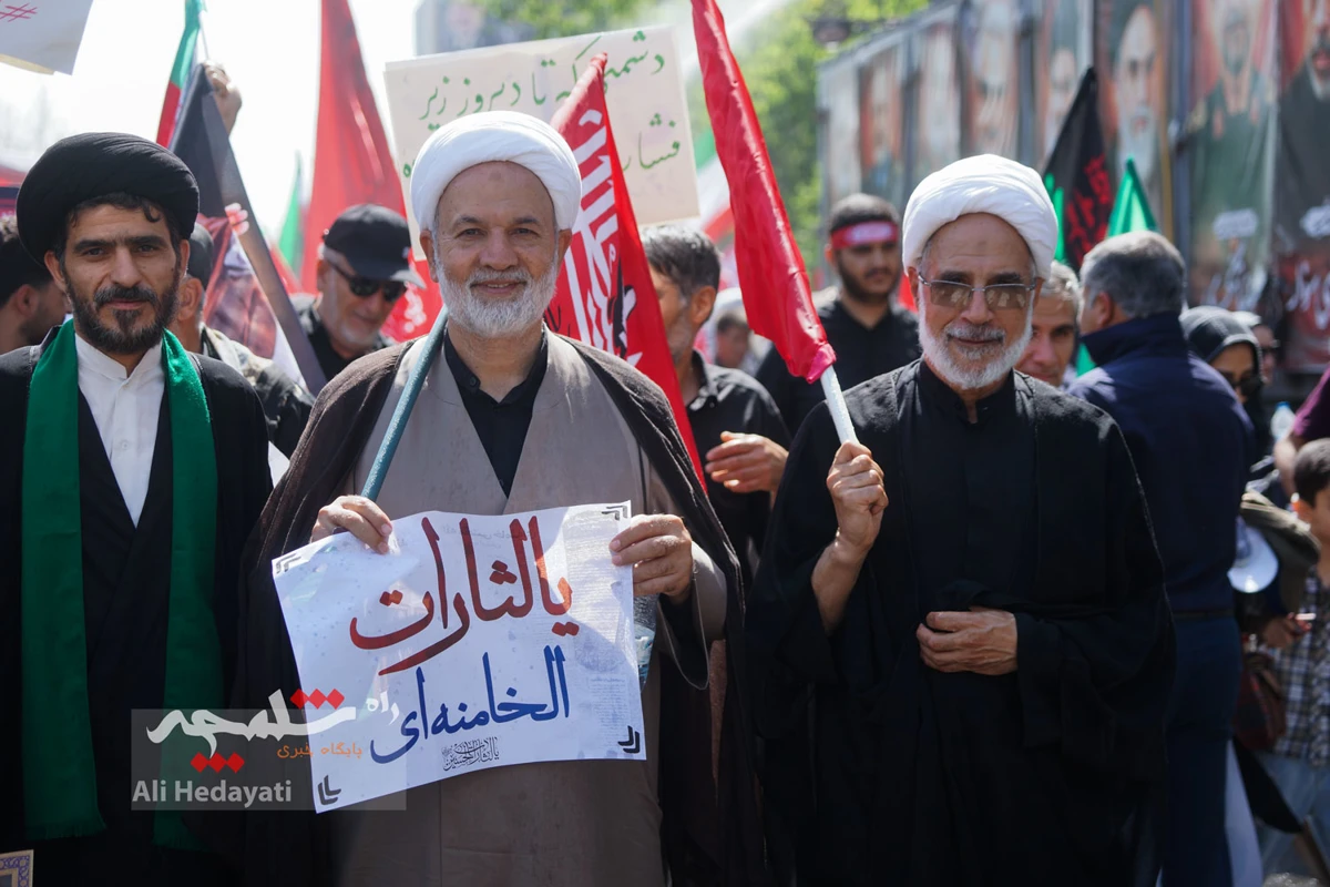 بزرگترین تشییع تاریخی جهانی در تهران +تصاویر