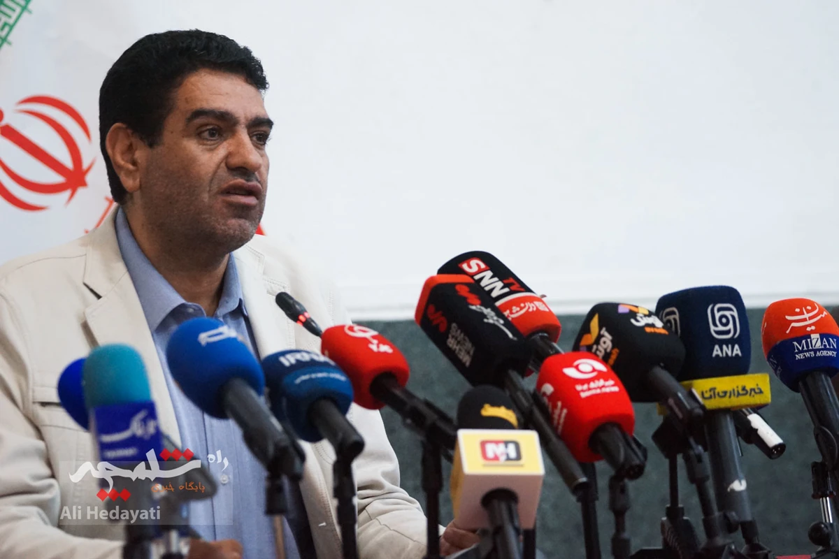 نشست خبری بیگدلی با اصحاب رسانه +تصاویر