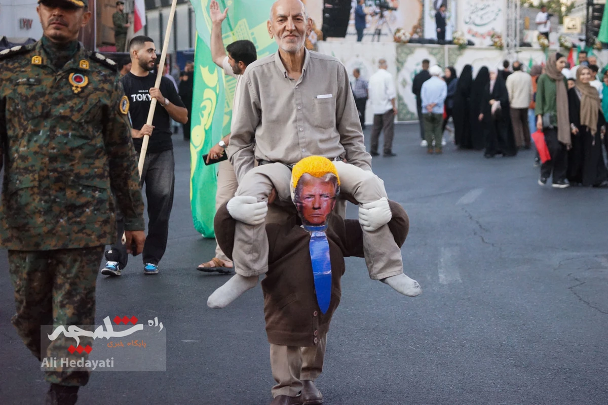 جشن «امت احمد» از میدان هفت تیر تا میدان ولی‌عصر(عج) +تصاویر