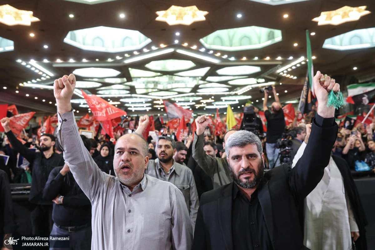 مراسم بزرگداشت چهلم «آقای شهید ایران» در تهران برگزار شد +تصاویر