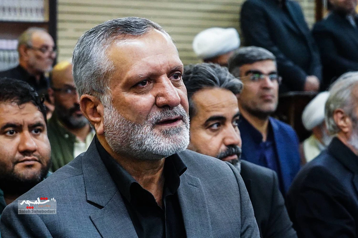 مراسم گرامی‌داشت شهید علی لاریجانی +تصاویر