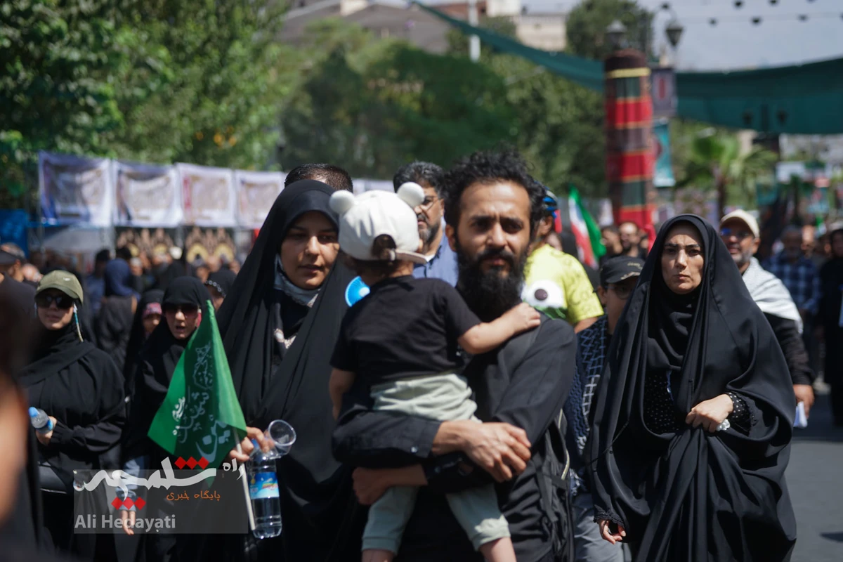 طنین عشق و دلدادگی اربعینی در تهران +تصاویر