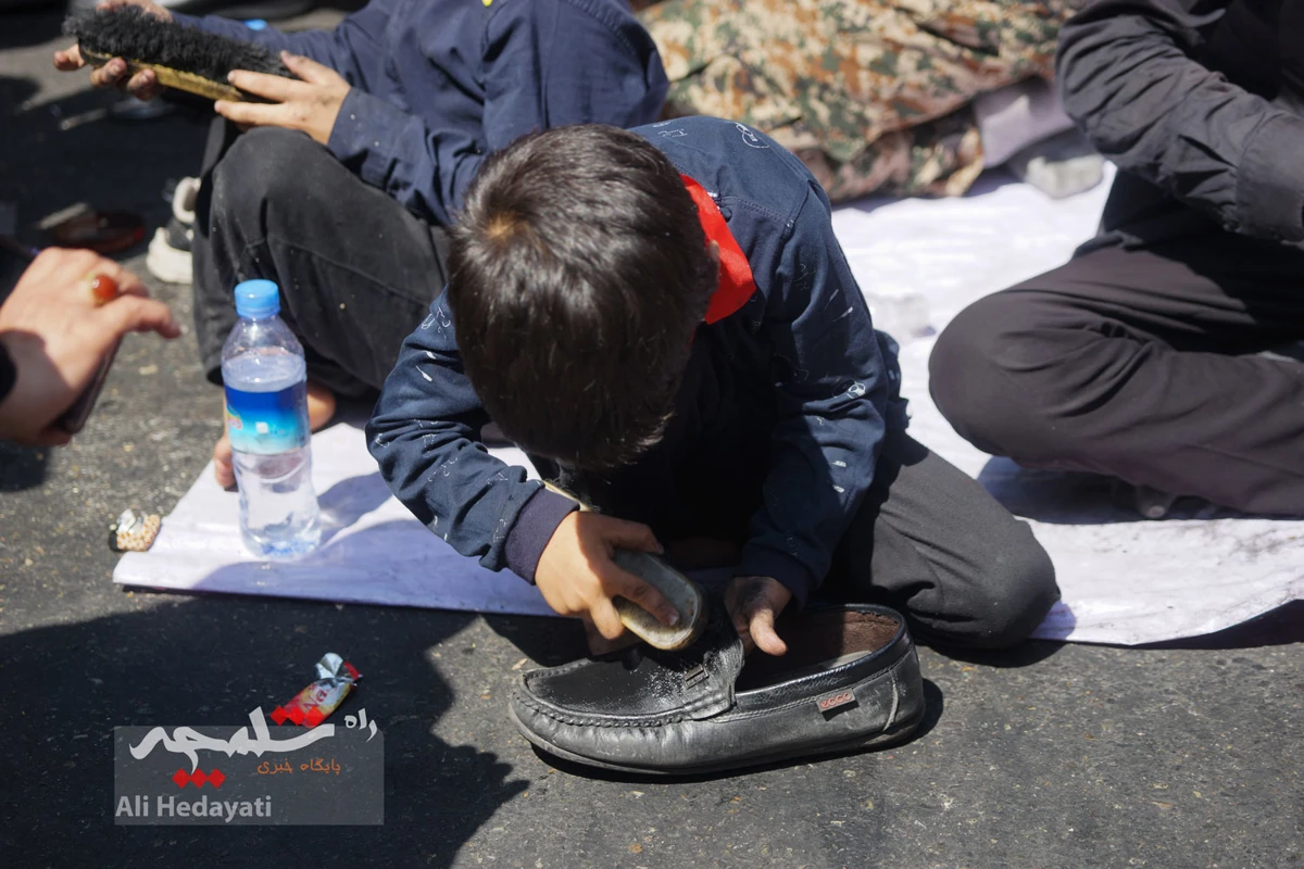 طنین عشق و دلدادگی اربعینی در تهران +تصاویر