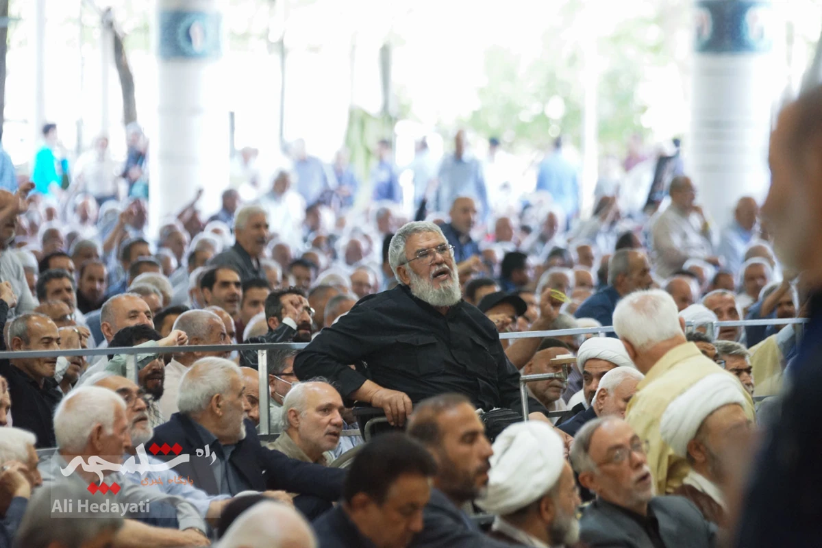 نماز جمعه تهران برگزار شد +تصاویر