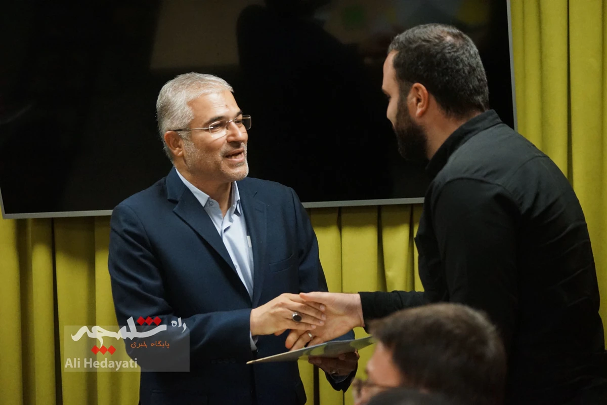 نشست خبری پیمان فلسفی با خبرنگاران +تصاویر
