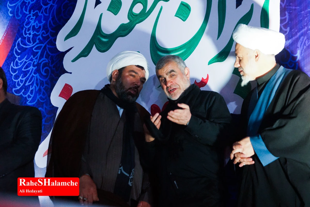 چهل‌و‌چهارمین اجتماع شبانه در ساوه با حضور نیکزاد +تصاویر