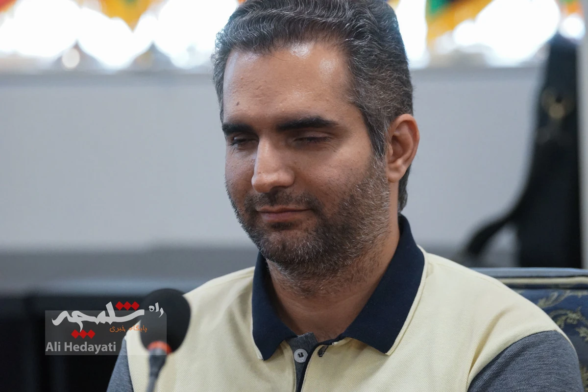 نشست صمیمی سخنگوی مجلس با خبرنگاران +تصاویر
